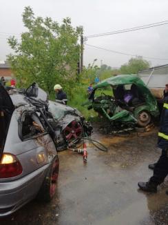 Accident cu 5 victime pe DN 1, în Tileagd, între un BMW și o autoutilitară. Un bărbat a murit, traficul a fost blocat (FOTO / VIDEO)