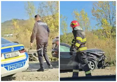 Cauza accidentului de lângă Uileacu de Criș: Un tânăr de 22 de ani din Oradea nu s-a asigurat la un viraj stânga. E internat în stare gravă