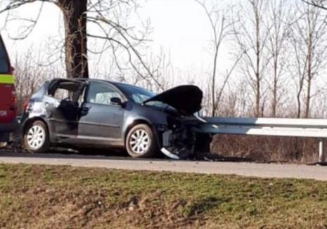 Şoferul bihorean care, beat şi drogat la volan, şi-a ucis pasagerul, a fost arestat preventiv