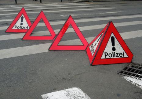 Accident grav în Oradea: Un pieton a fost izbit de o dubă în timp ce traversa regulamentar, pe trecere
