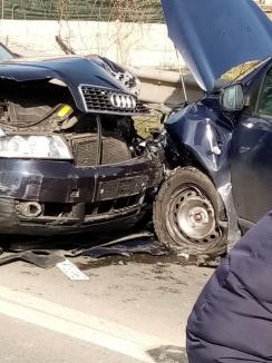 Poliţistul beat a băgat în spital echipa Companiei de Apă şi a făcut praf Dokkerul firmei. Şoferul nevinovat a fost operat (FOTO)