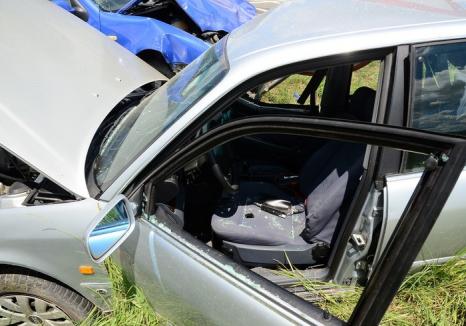 Accident pe DN1, în Bihor: 6 maşini s-au lovit în lanţ