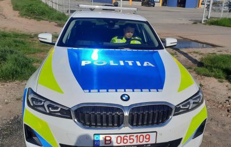 Primele imagini cu noile BMW-uri ale Poliţiei Rutiere Bihor. Bolizii cumpăraţi cu scandal sunt testaţi într-o mega-acţiune pe şosele (FOTO)
