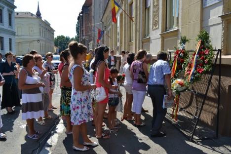 Plăcuţă-omagiu pentru un consul care a salvat evrei orădeni de la moarte (FOTO)