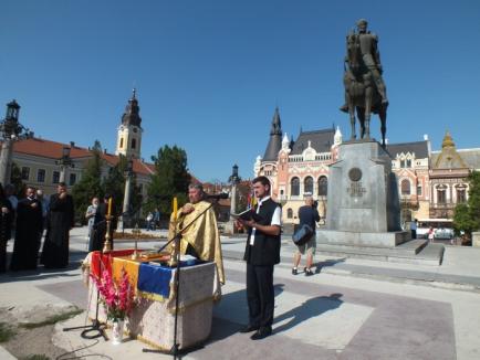 Voievodul Mihai Viteazul, comemorat la Oradea (FOTO)