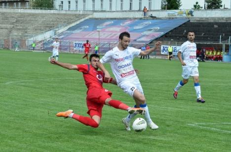 Surpriză: FC Bihor a învins lidera Gloria Bistriţa cu 2-0 (FOTO)