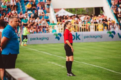 Orădeanca Adina Popa va oficia la finala Cupei României la fotbal feminin de la Arad (FOTO)