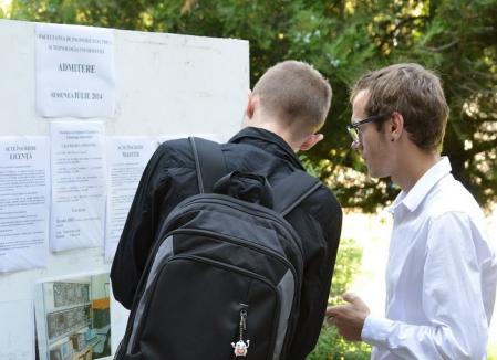 Facultăţi da, studenţi ba! Tot mai puţini tineri se înscriu la admitere la Universitatea din Oradea
