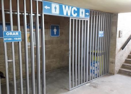 ADP Oradea: A fost deschisă toaleta publică de la Gară (FOTO)