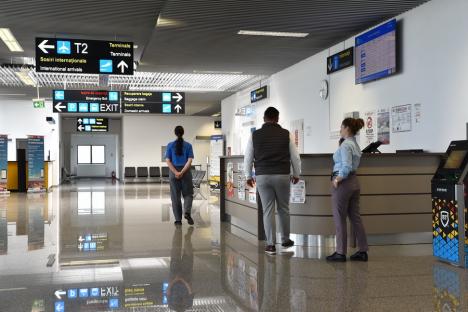 Aeroportul Oradea, la coada clasamentului național în privința pasagerilor 