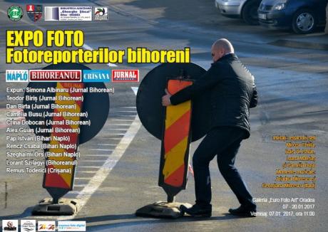 Expoziţia fotoreporterilor din Bihor: Cele mai bune imagini din presa scrisă, expuse la Galeria Euro Foto Art