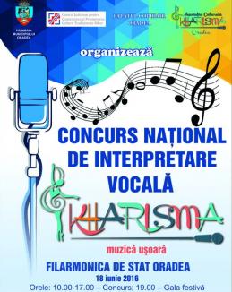 Kharisma: 160 de copii se vor întrece la Oradea într-un concurs naţional de muzică uşoară