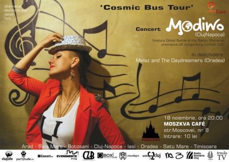 Concert inedit vineri seară, la Moszkva Cafe: Modiwo şi Melaz & The DayDreamers