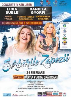 Serbările Zăpezii, la Vârtop: Invitaţii speciali ai ediţiei de anul acesta sunt Daniela Gyorfi, Lidia Buble şi Aurel Tămaş