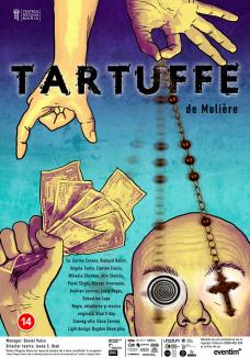 Premieră la Teatrul Regina Maria: 'Tartuffe', un spectacol în care vor juca doi actori premiaţi cu UNITER (FOTO)