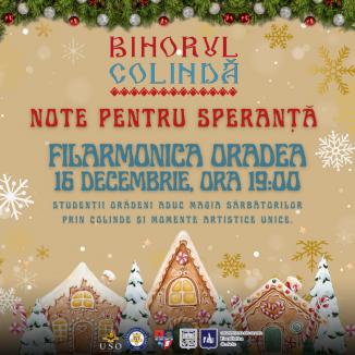 Studenții orădeni devin „spiriduși” de Crăciun: Îi invită pe orădeni la un concert de colinde și să doneze lucruri pentru nevoiași