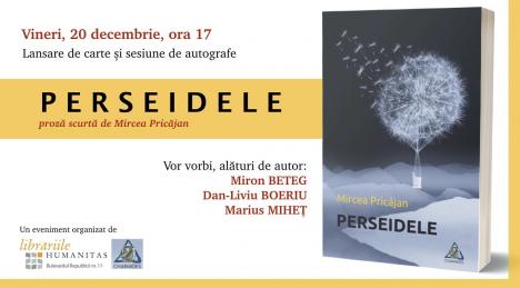 După trei romane, tânărul „Familist” Mircea Pricăjan lansează „Perseidele”, o carte de proză scurtă