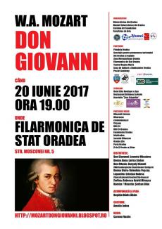 Un spectacol-eveniment în sala Filarmonicii: ”Don Giovanni”, de W. A. Mozzart