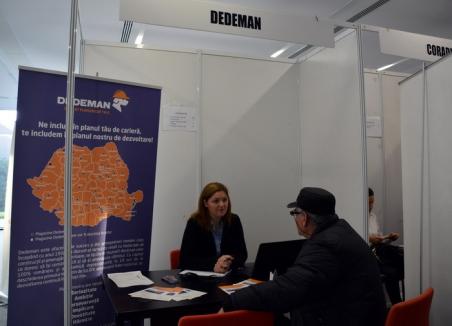 Bursa locurilor de muncă de la Oradea, a doua din ţară: 80 de firme oferă peste 1.300 de job-uri (FOTO)