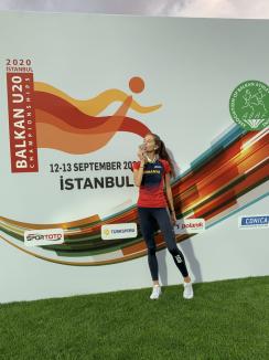 Tot mai sus! Atleta anului 2020 în Bihor, Alesia Rengle ţinteşte la doar 17 ani campionatul mondial (FOTO)