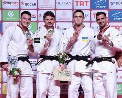 Judo: Orădeanul Alex Creț a obținut medalia de argint la Grand Prix-ul din Antalya (FOTO)