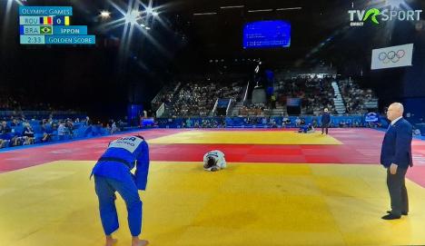 Judoka orădean Alex Creț, eliminat în optimile de finală de la Jocurile Olimpice 2024 (VIDEO)