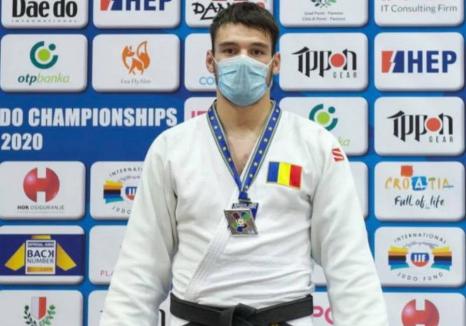 Judoka Alex George Creţ, cel mai bun sportiv al anului 2021 la clubul LPS Bihorul
