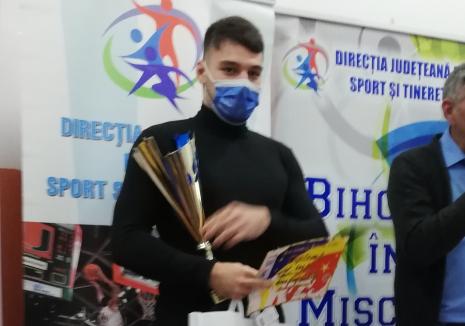 Judoka Alex George Creţ a fost desemnat cel mai bun sportiv al judeţului Bihor în 2021