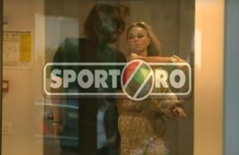 Scene şocante: Antrenorul Dan Alexa a încasat un pumn de la impresara Anamaria Prodan, în faţa camerelor de filmare (VIDEO)