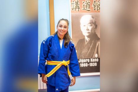 Orădeanca Alexandra Cîmpan, aproape de o medalie la Balcaniada de judo pentru copii