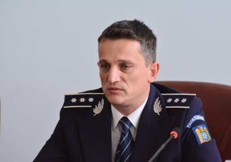 E oficial: Comisarul şef Alin Haniş rămâne şef al Poliţiei Bihor