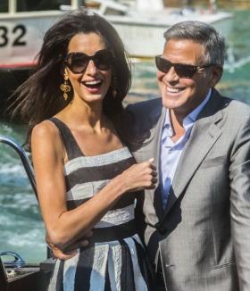 George Clooney s-a însurat: Maraton de petreceri, în Veneţia
