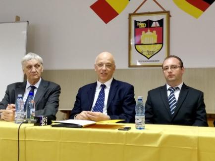 Ambasadorul Cord Meier-Klodt promovează la Oradea şcolile de meserii: 'Succesul economic al Germaniei se bazează pe acestea' (FOTO)
