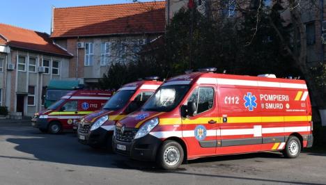 Doar ambulanţe nou-nouţe: SMURD Bihor şi-a înnoit toate autospecialele din dotare