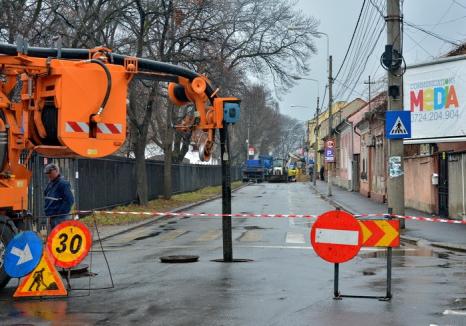 Circulația pe strada Sucevei este restricționată până săptămâna viitoare!