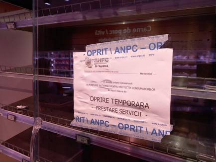 Magazinul Selgros din Oradea, amendat cu 56.000 de lei pentru mucegai, mâzgă, rugină şi echipamente neigienizate (FOTO)