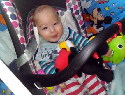 Antonio, bebeluşul de 7 luni internat în stare gravă la Spitalul Municipal din Oradea, a murit