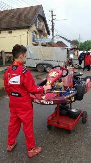 Antonio Cohuţ a câştigat clar concursul internaţional de karting de la Chişineu Criş (FOTO)