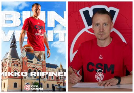 Confirmare oficială: Mikko Riipinen este noul antrenor al CSM Oradea! (FOTO/VIDEO)