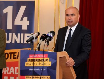 Ilie Bolojan îndeamnă orădenii să meargă la referendum: 'Duminică, votăm pentru viitorul nostru!'