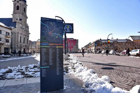 „Portal” spre alte timpuri în centrul Oradiei. Cum funcționează (FOTO/VIDEO)