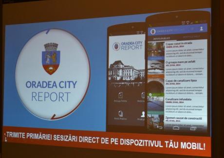 Oradea City Report a câştigat premiul pentru cea mai bună aplicaţie a unei instituţii