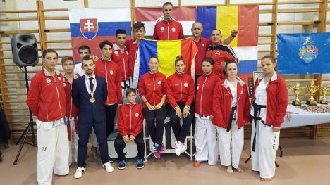 Sportivii orădeni au pus umărul la obţinerea unui palmares frumos pentru delegaţia României în Ungaria