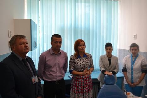 ASCO a inaugurat al treilea cabinet stomatologic şcolar modern din Oradea, la Liceul 'Onisifor Ghibu' (FOTO)