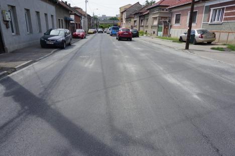 A fost finalizată asfaltarea străzii Louis Pasteur din Oradea (FOTO)