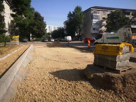 Carosabilul din strada Alexandru Xenopol va fi lărgit pentru a face loc maşinilor (FOTO)