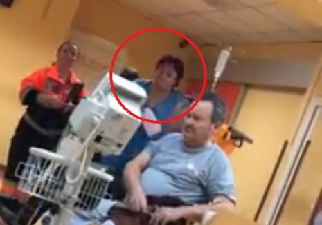 Șeful UPU-SMURD Bihor: Asistenta nervoasă de la Urgenţe a fost „calmată” prin retrogradare (VIDEO)