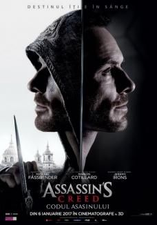 Filme noi la Cinema Cortina: Assassin’s Creed şi Collateral Beauty