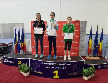 Cinci medalii pentru tinerii atleţi orădeni la Naţionalele de Copii de la Bucureşti (FOTO)