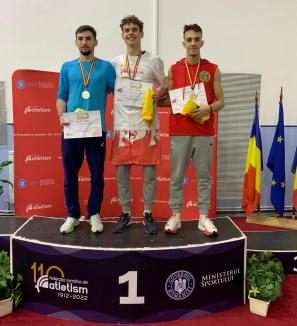 Orădeanul Mihai Dringo, dublu campion naţional la atletism în sală